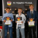 Osobnosti U14 za rok 2024: Erik Vlášek, Theodor Prokeš Svjatoslav Lysyi